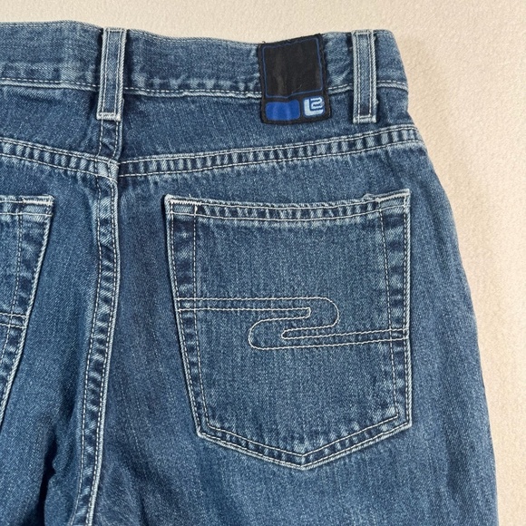 Levis L2 Jeans Womens 3 Blue Bootcut Low Rise Medium Wash Vintage - Picture 11 of 12